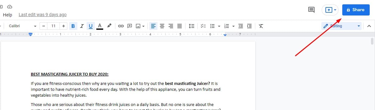 Sign in to your Google Drive