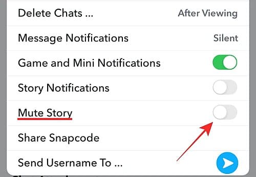 Toggle on the button