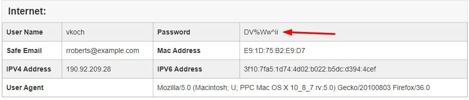 Include Special Characters